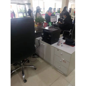 深圳市赛罗尼科技有限公司全自动临时身份证制证机在张家界上线了得到了客户的高度好评